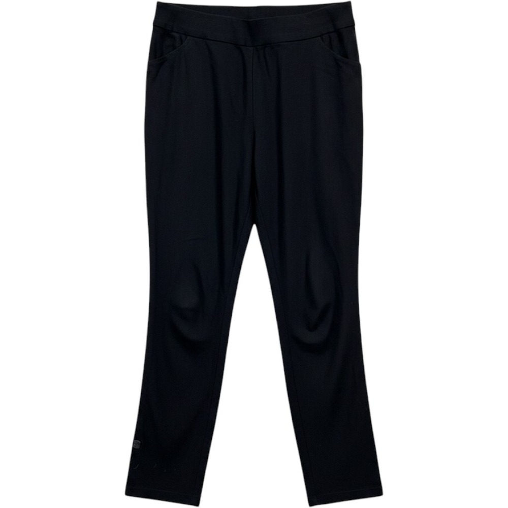 Tribal Krista Flatten Pull On Ankle Pants 20W Black Stretch Rayon Nylon Spandex